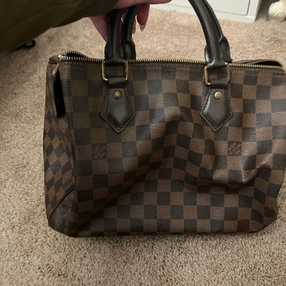 💯 authentic Louis Vuitton Damier Speedy 35